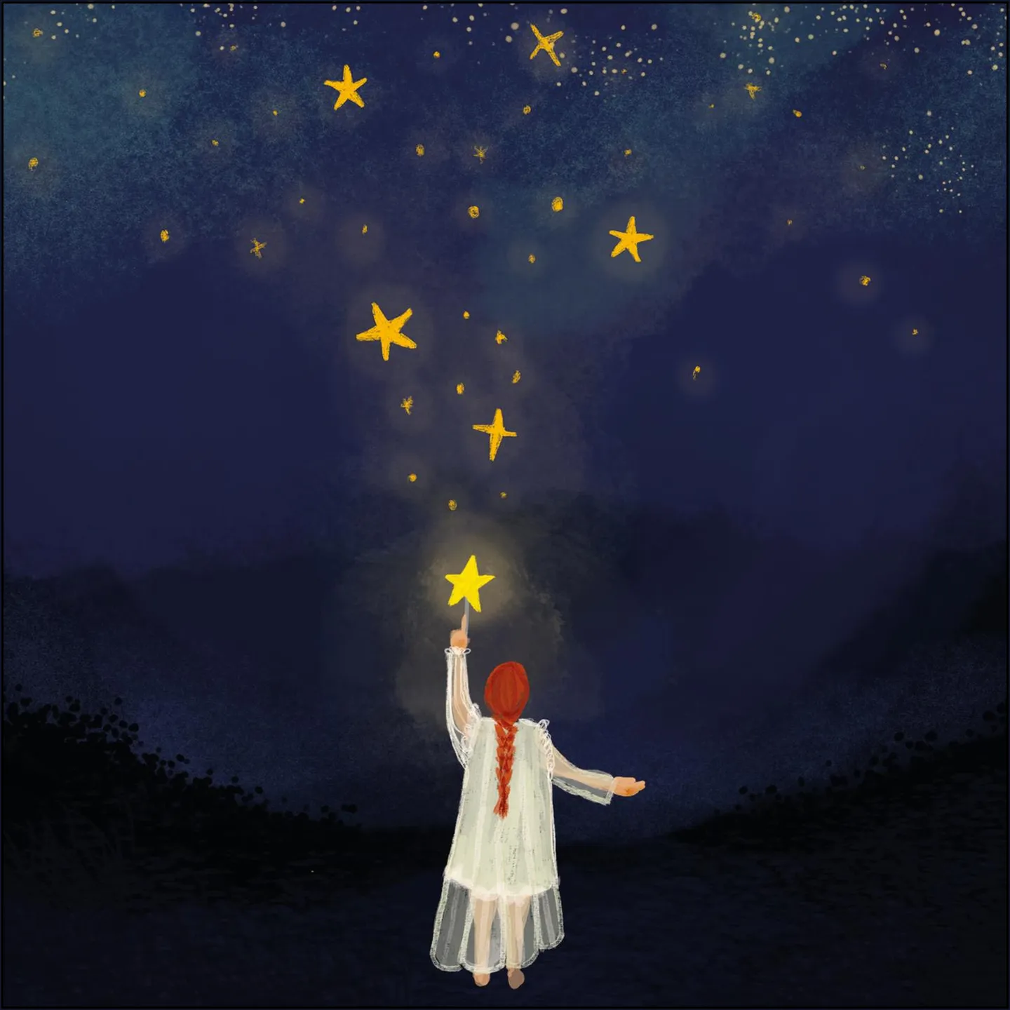 I conjure stars for you