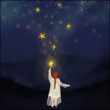 I conjure stars for you