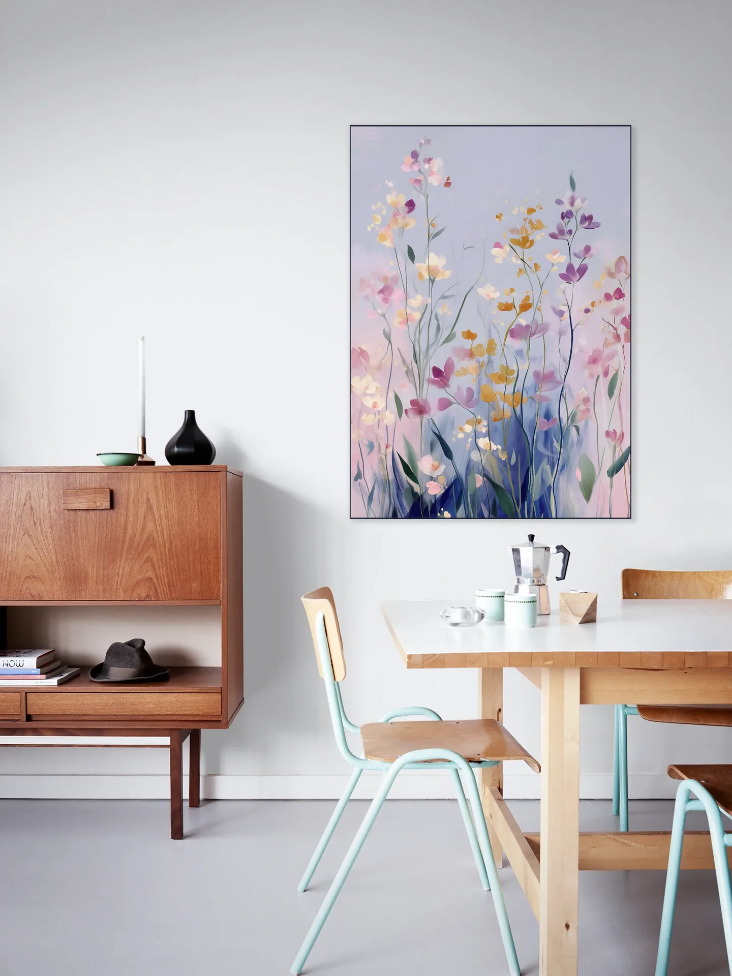 Pastel Wildflowers