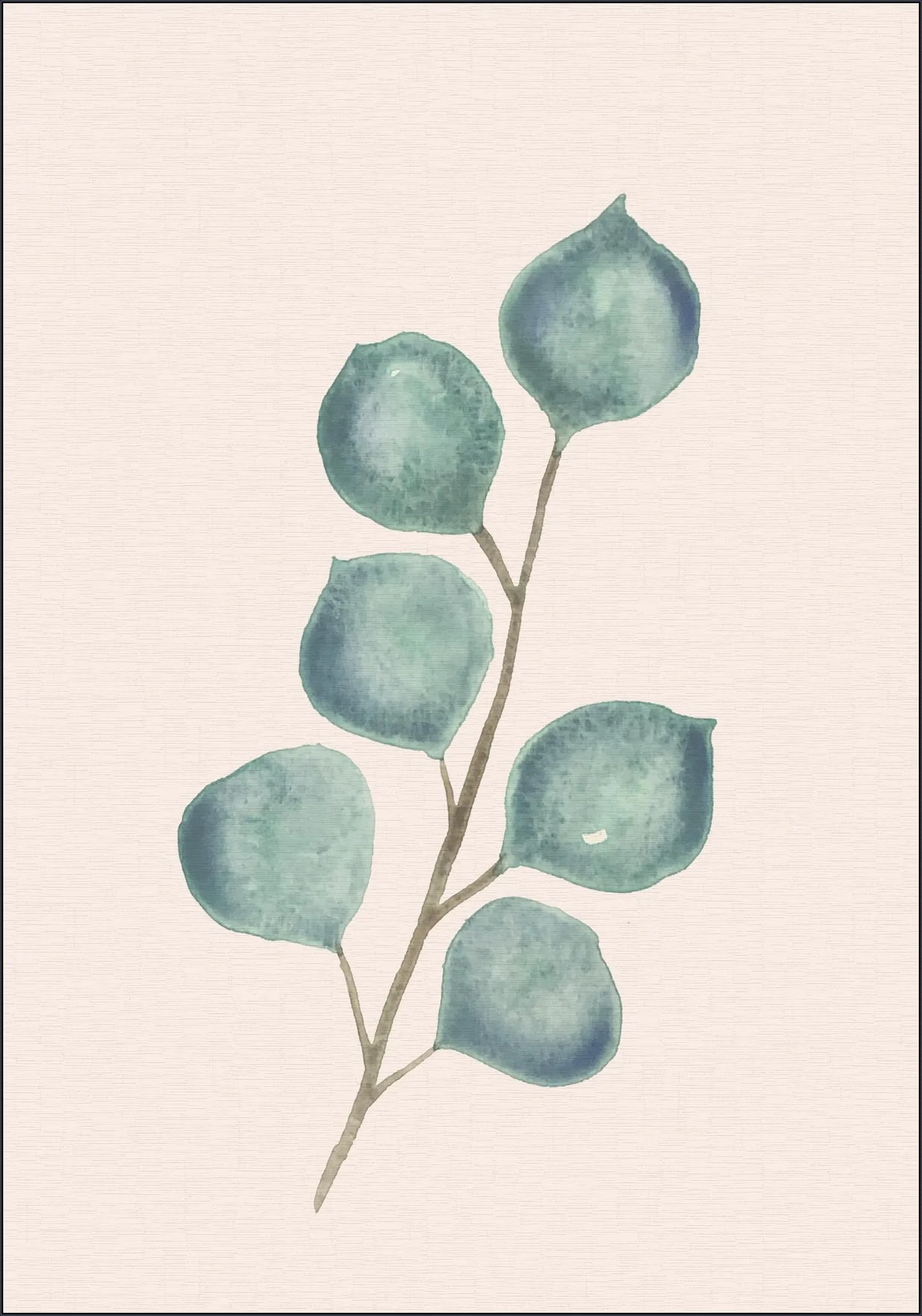 Watercolor Eucalyptus