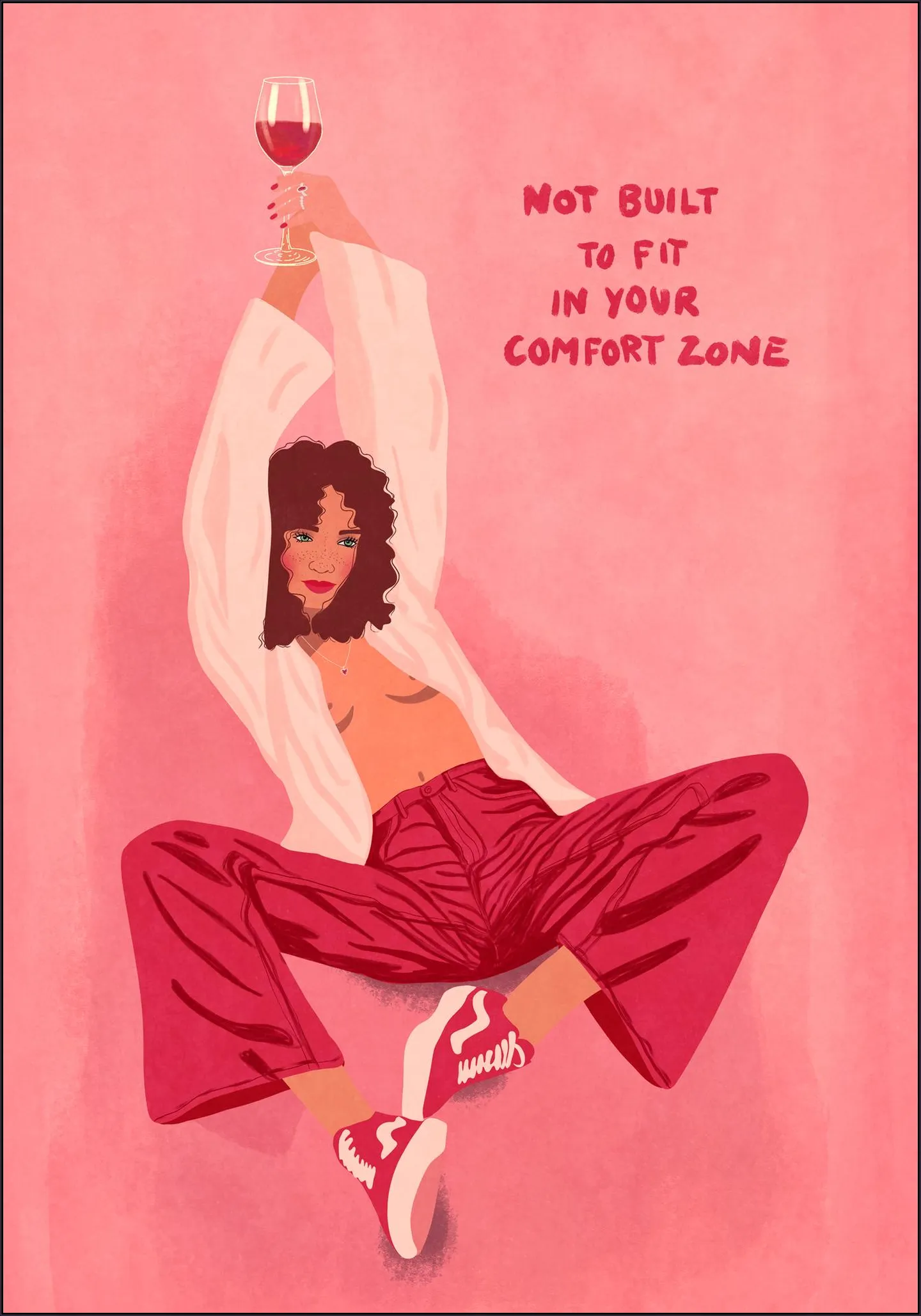 Woman In Her Zone