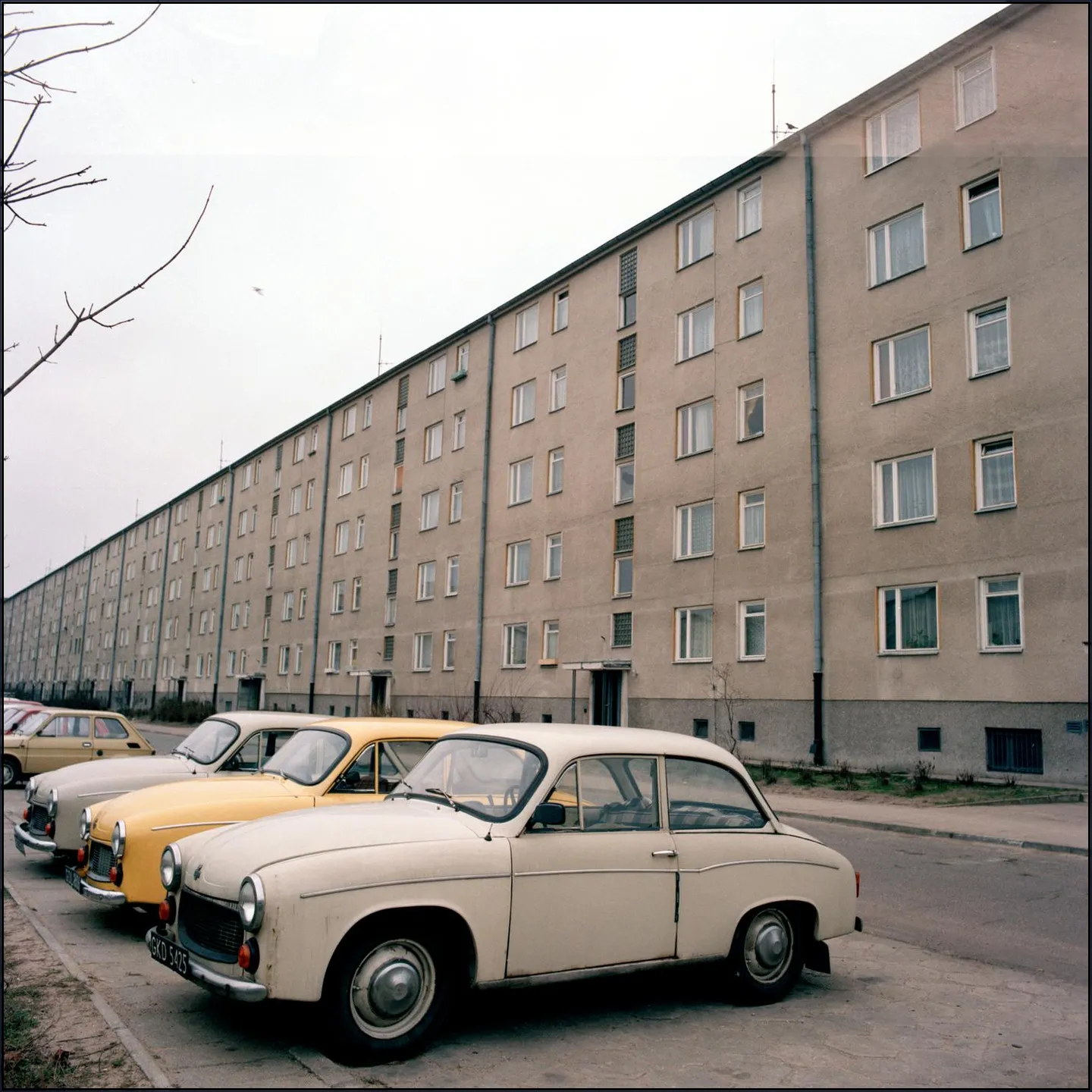 Three Cars Gdansk 1986