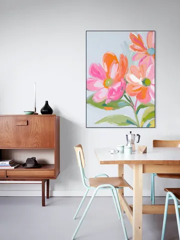 Vibrant Floral Artwork