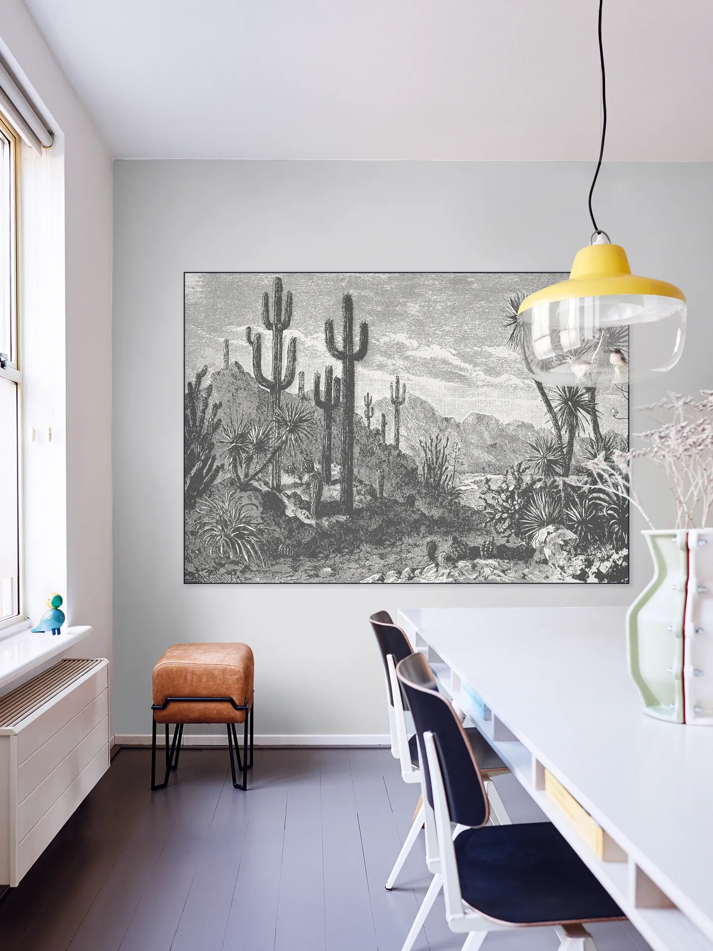 Cactuses in Mountains