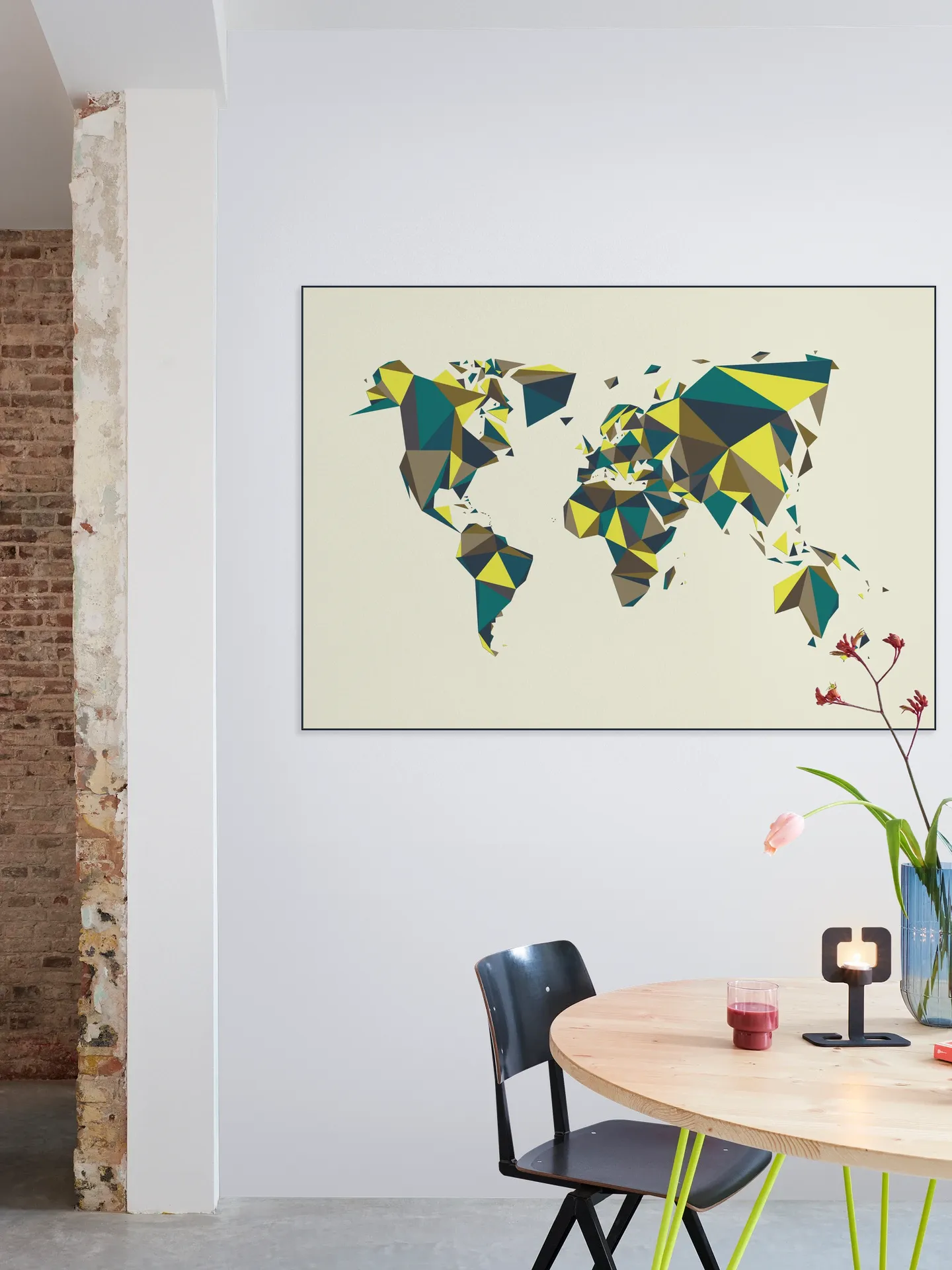 World Map 3D Spring