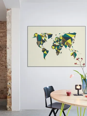 World Map 3D Spring