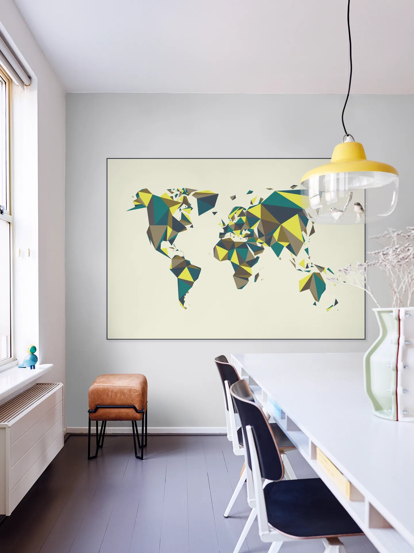 World Map 3D Spring