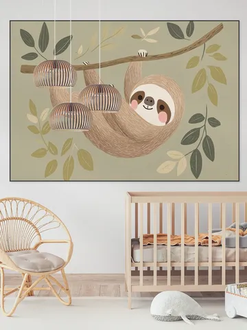 Cute sloth