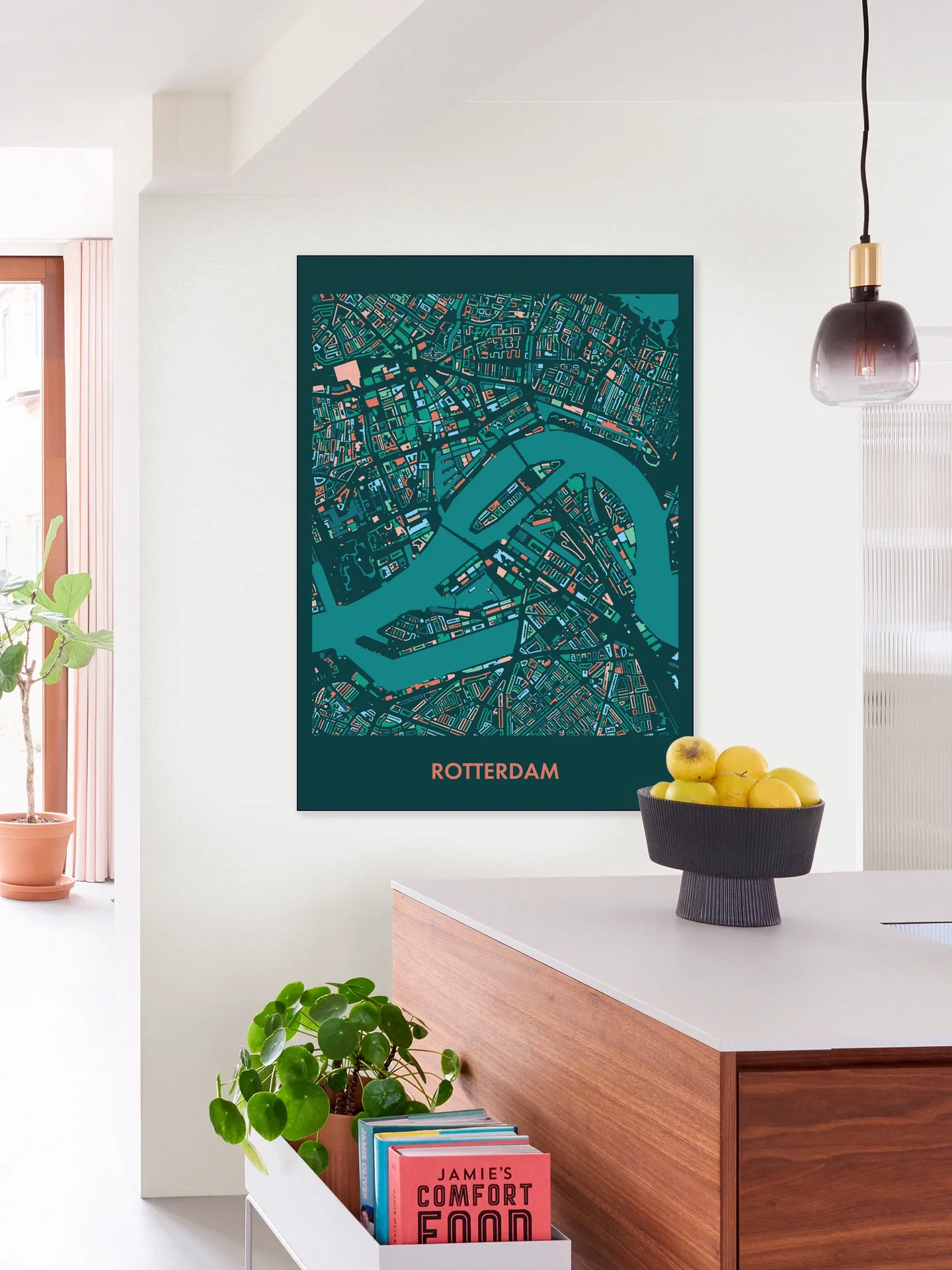 Rotterdam Mozaïek Teal