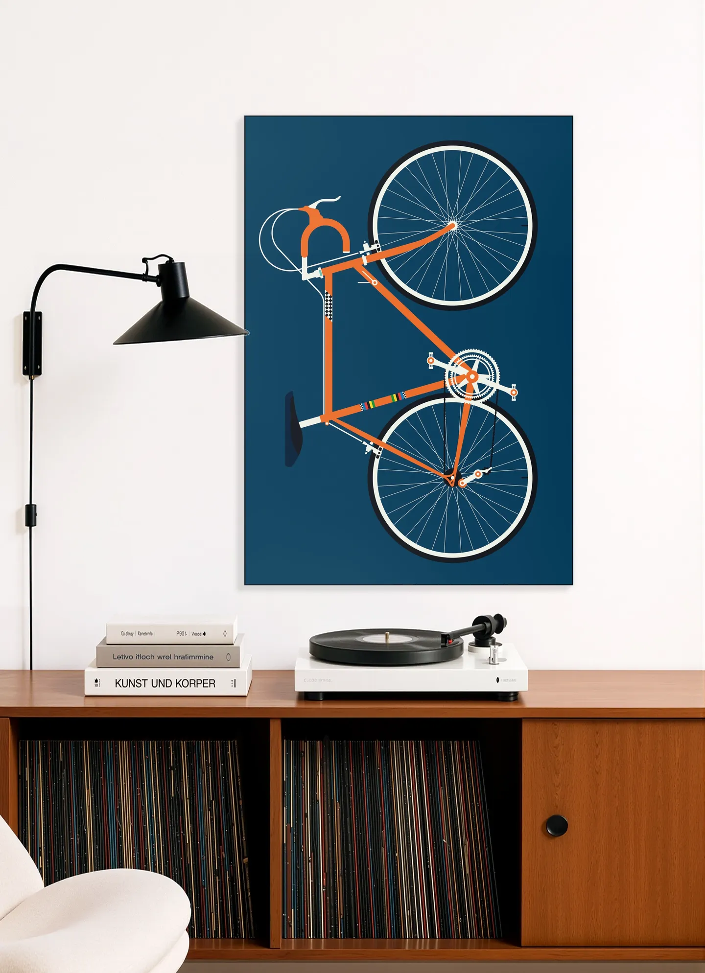 Racing Bike Orange