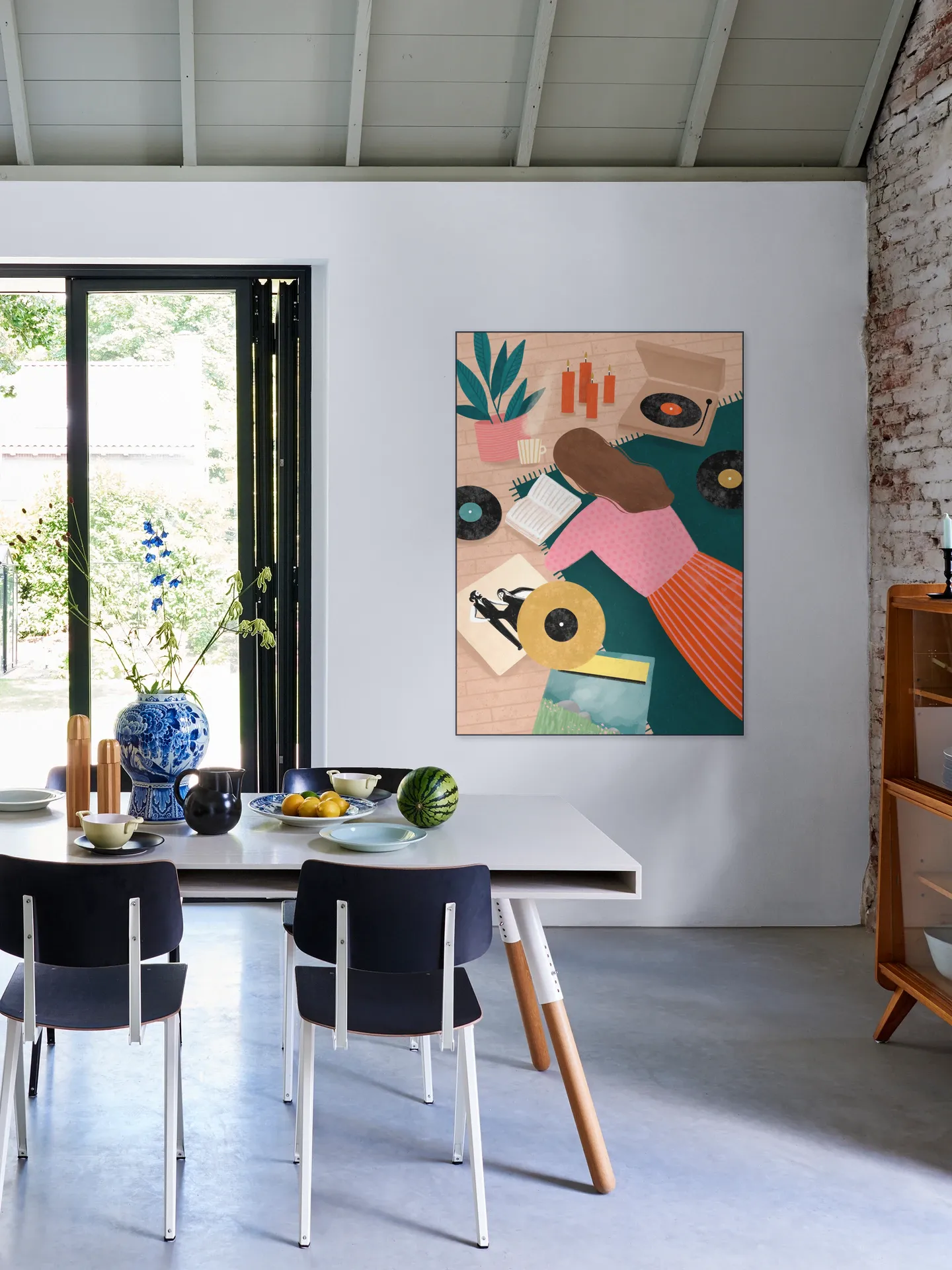 Cozy Vinyl Retreat
