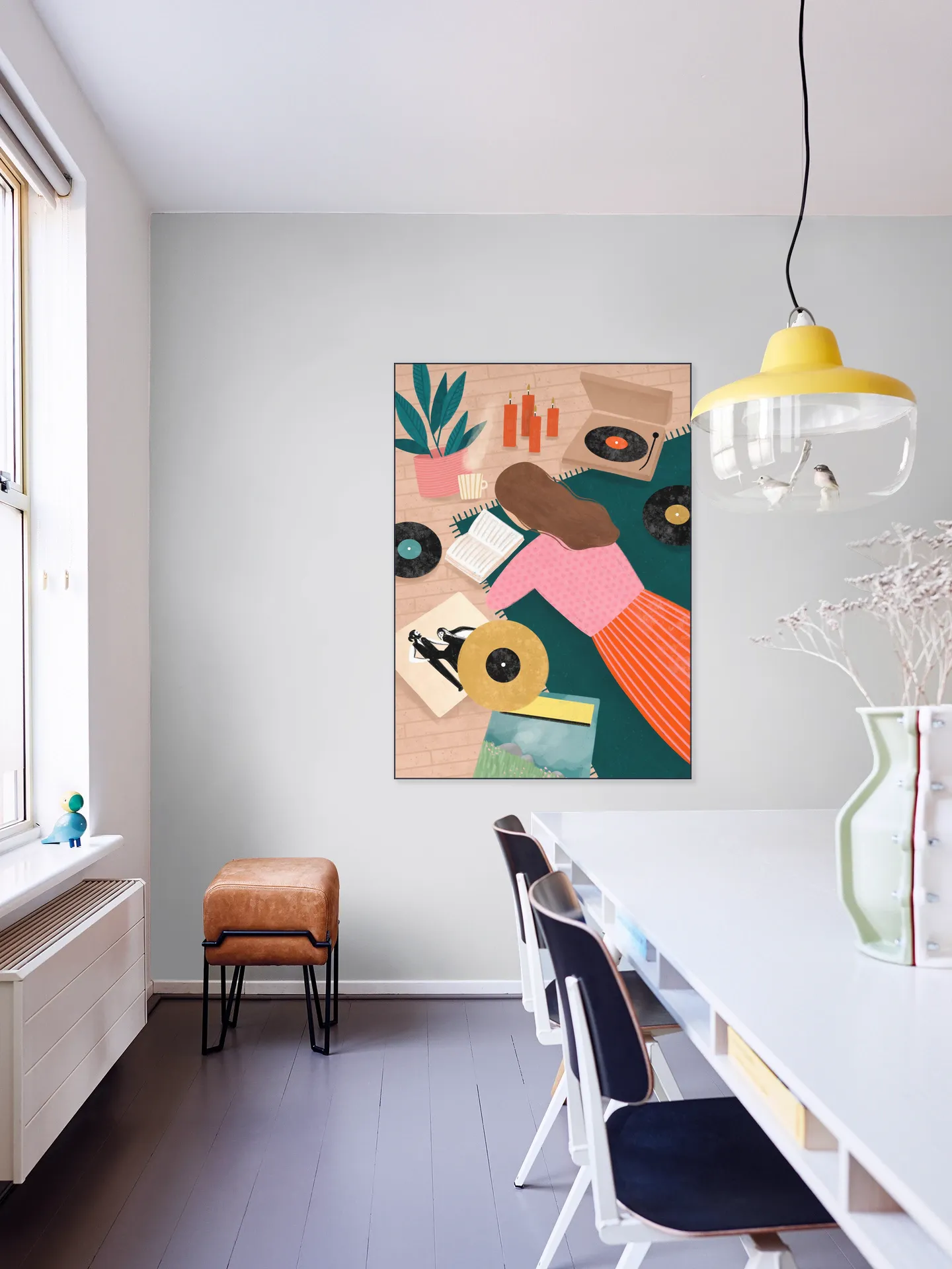 Cozy Vinyl Retreat