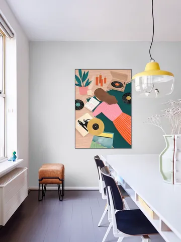 Cozy Vinyl Retreat