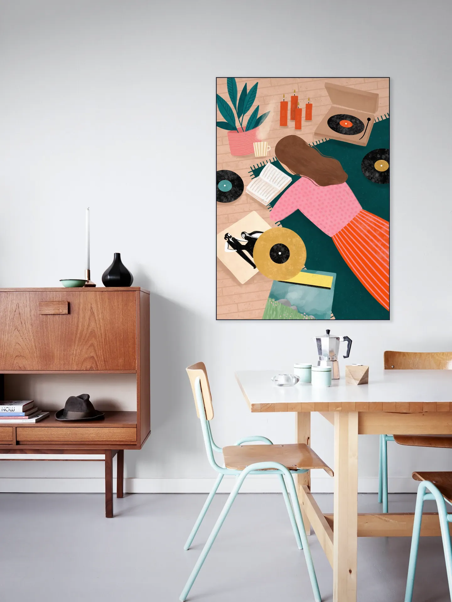 Cozy Vinyl Retreat