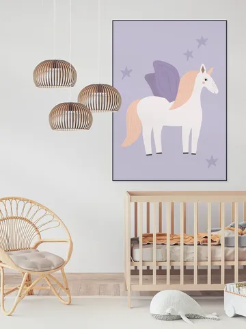 Winged Unicorn Lilac