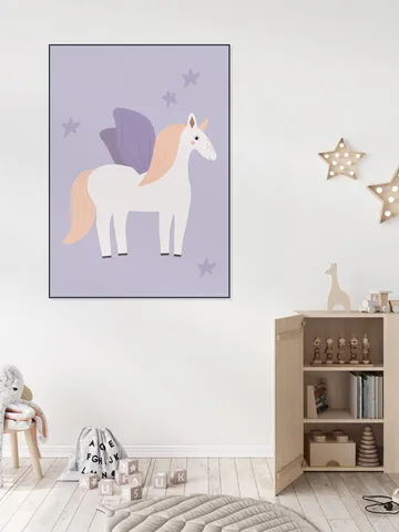 Winged Unicorn Lilac