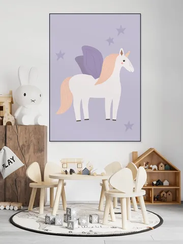 Winged Unicorn Lilac