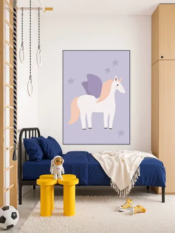 Winged Unicorn Lilac