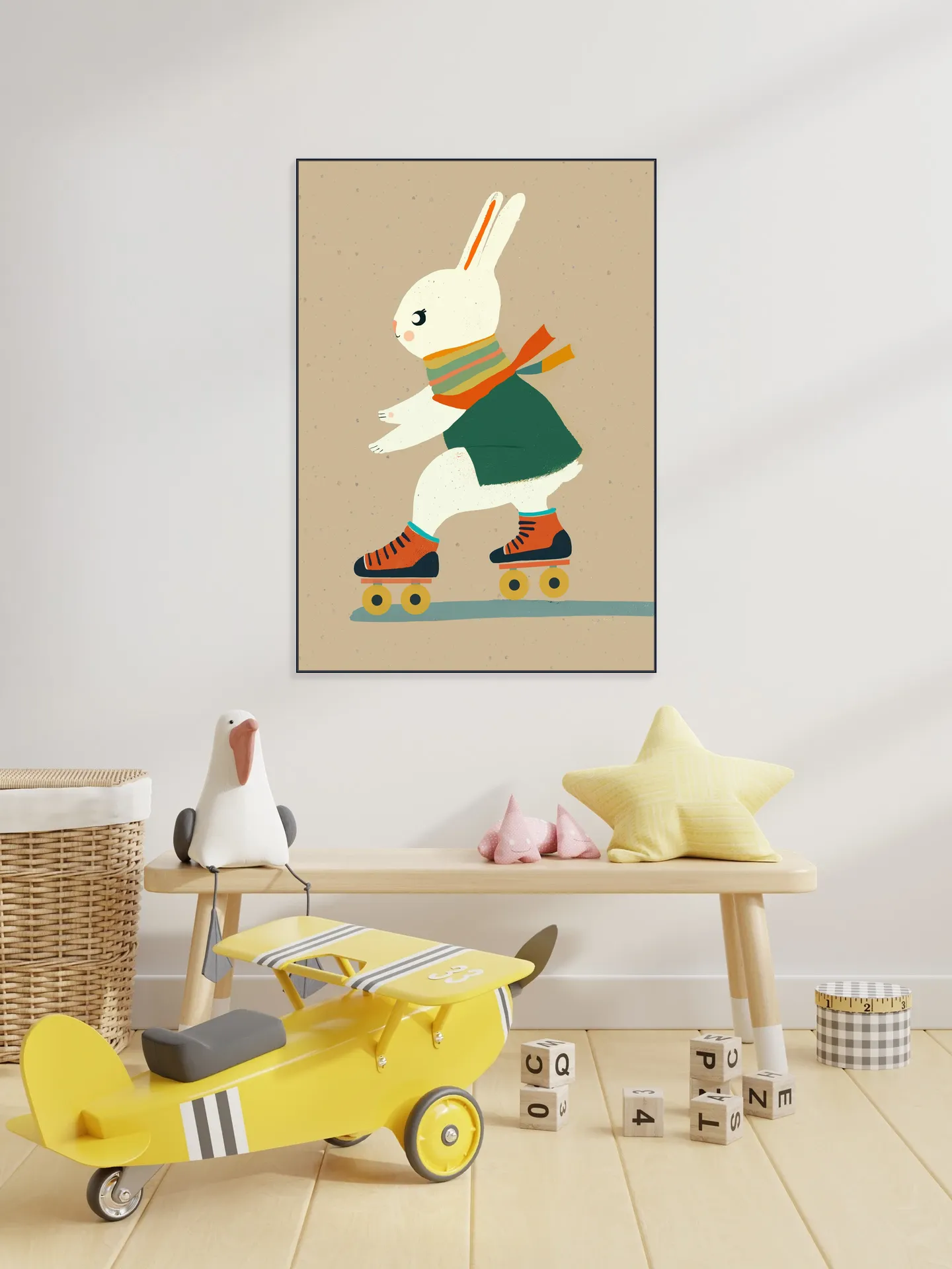 Inline Skating Bunny