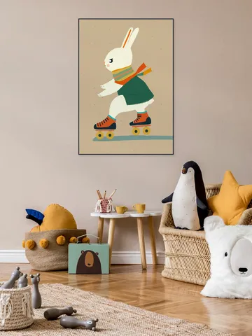 Inline Skating Bunny