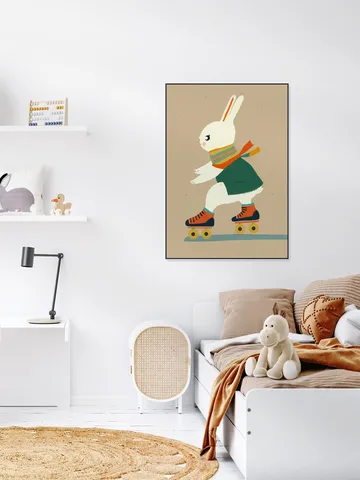 Inline Skating Bunny