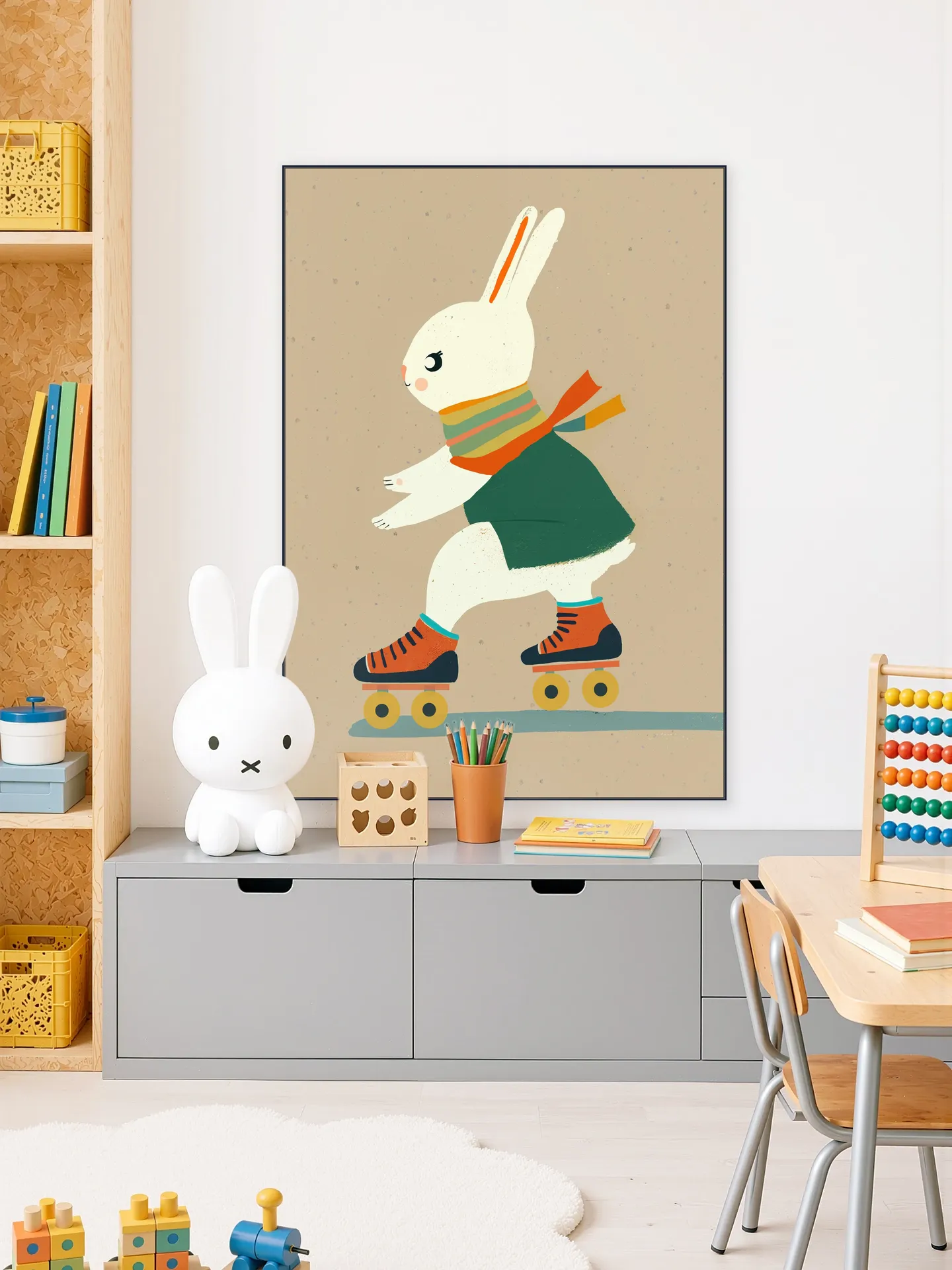 Inline Skating Bunny