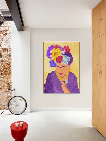 Frida and Flowers