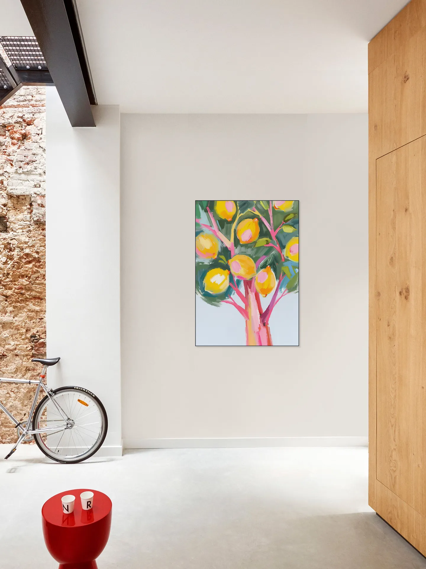 Vibrant Lemon Tree