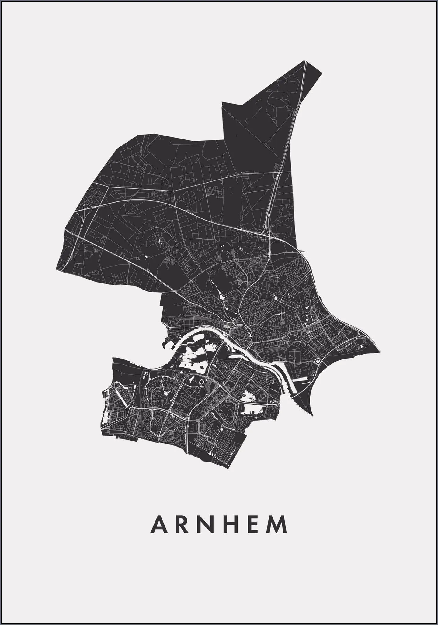 Arnhem City Map