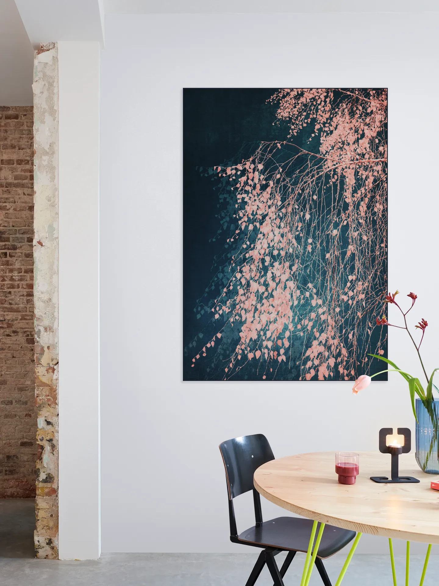 Silver Birch Tree pink