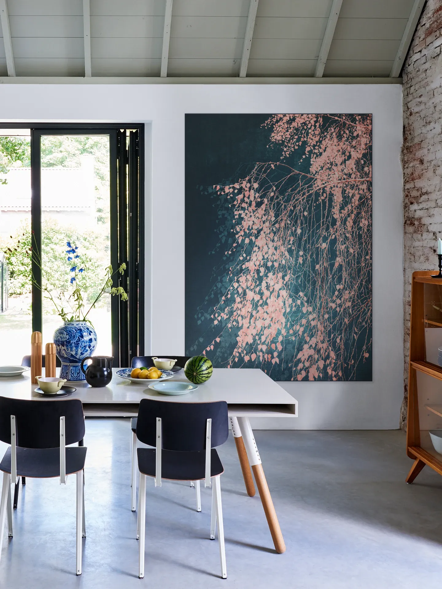 Silver Birch Tree pink