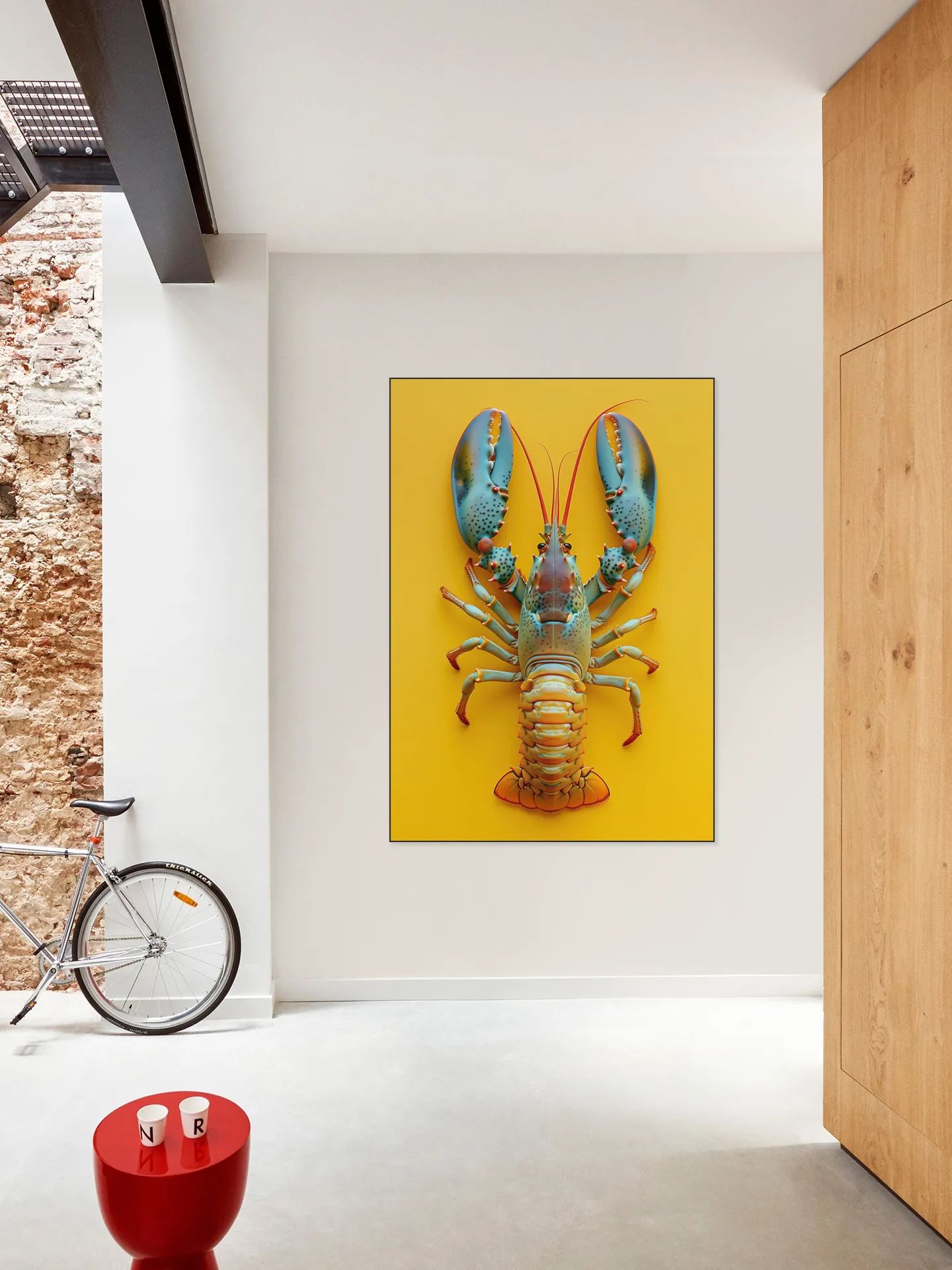 Lobster Yellow Pineapple Style