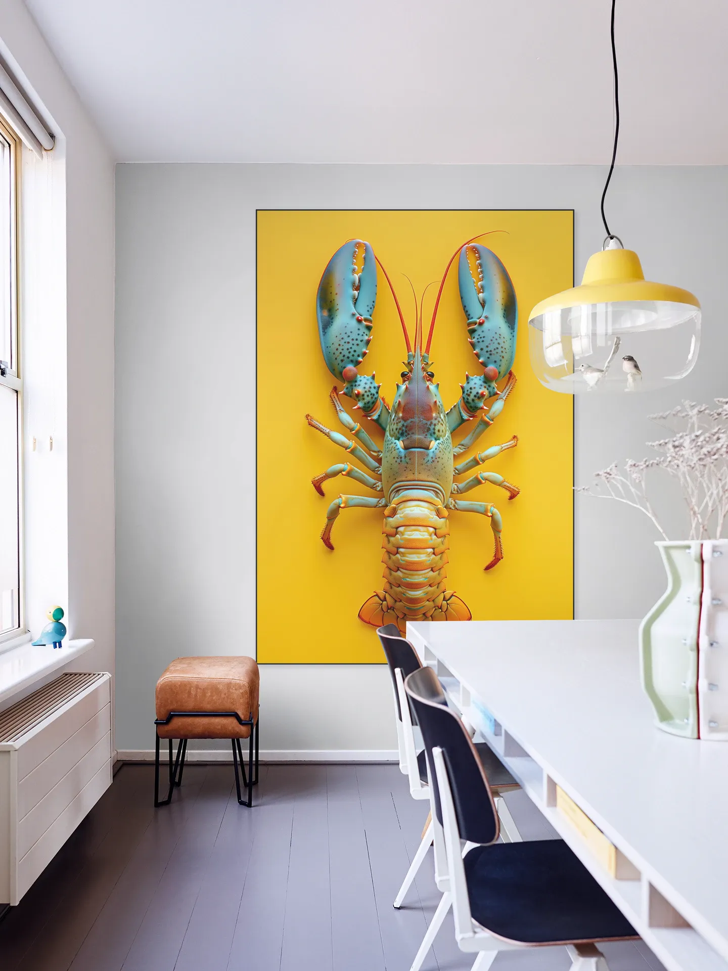 Lobster Yellow Pineapple Style