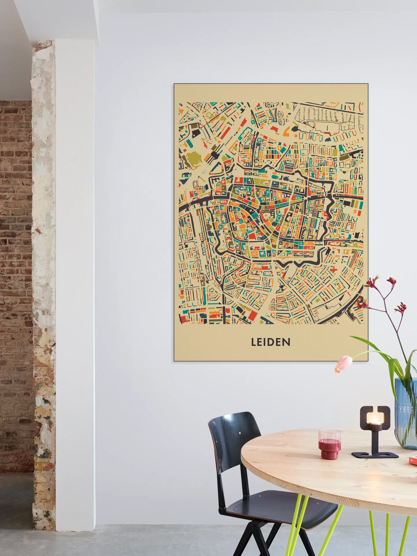 Leiden Mosaic Map