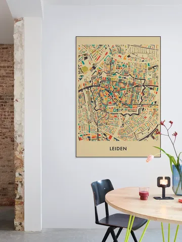 Leiden Mosaic Map