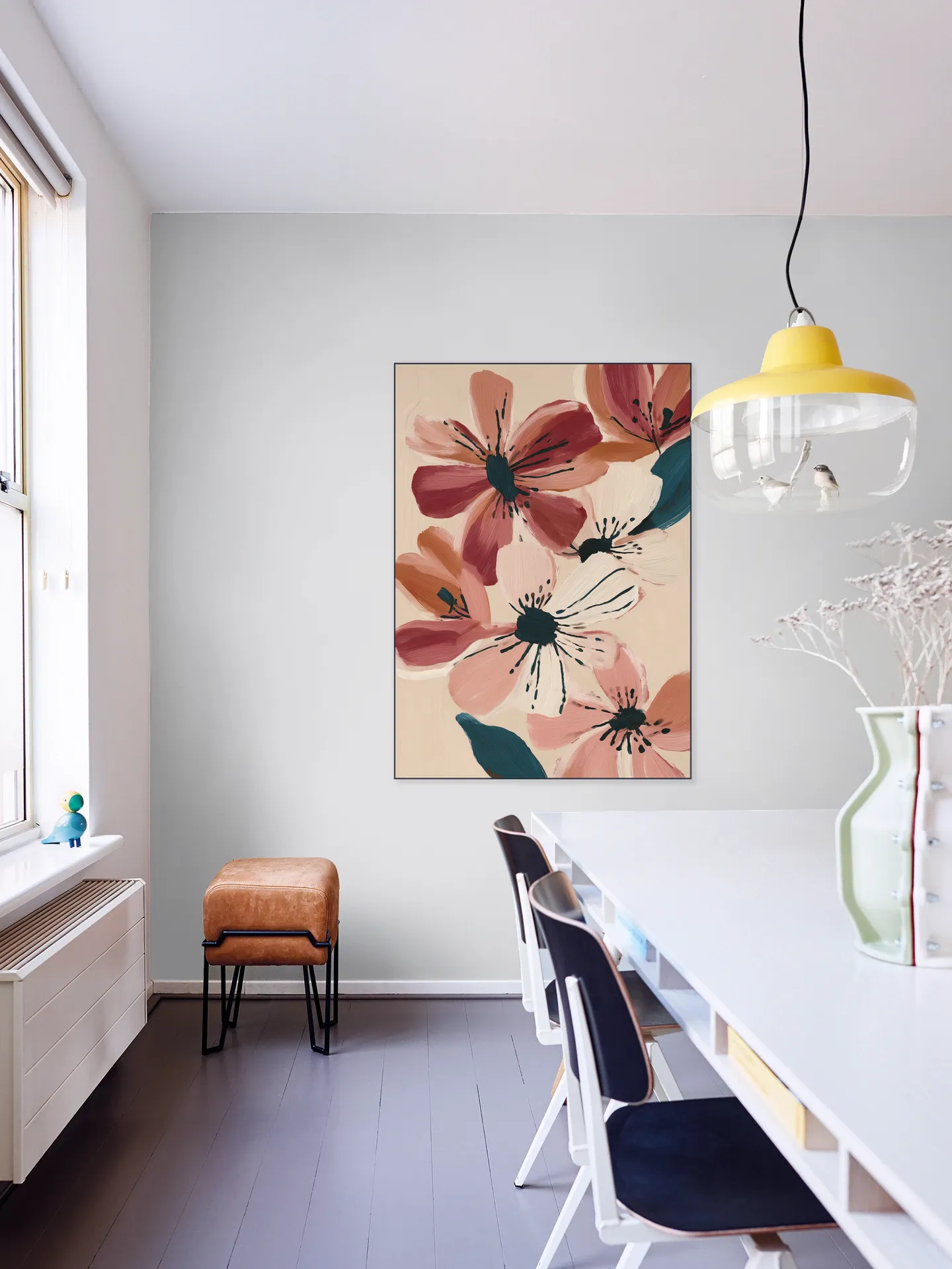 Blush and Wine Blossoms 3
