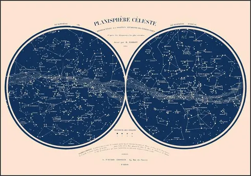 Planisphere celeste