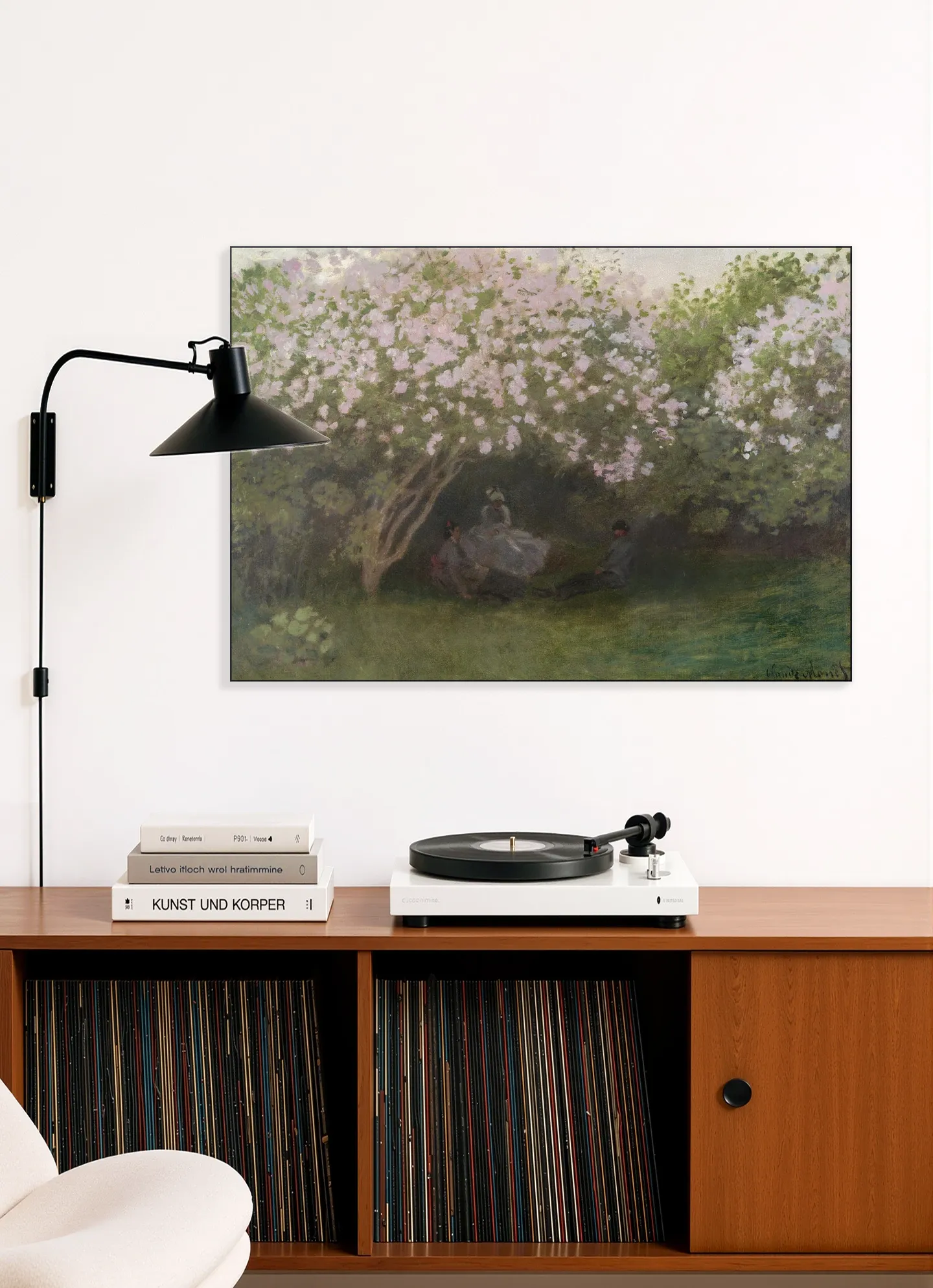 Lilacs in Grey Weather