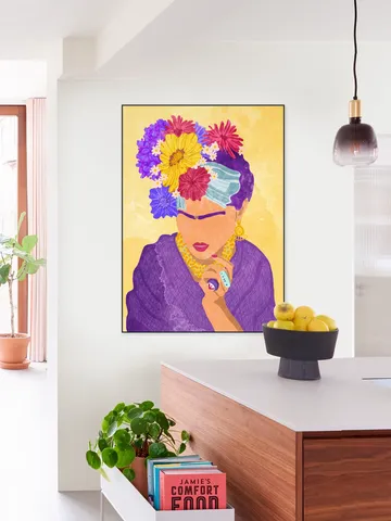 Frida and Flowers