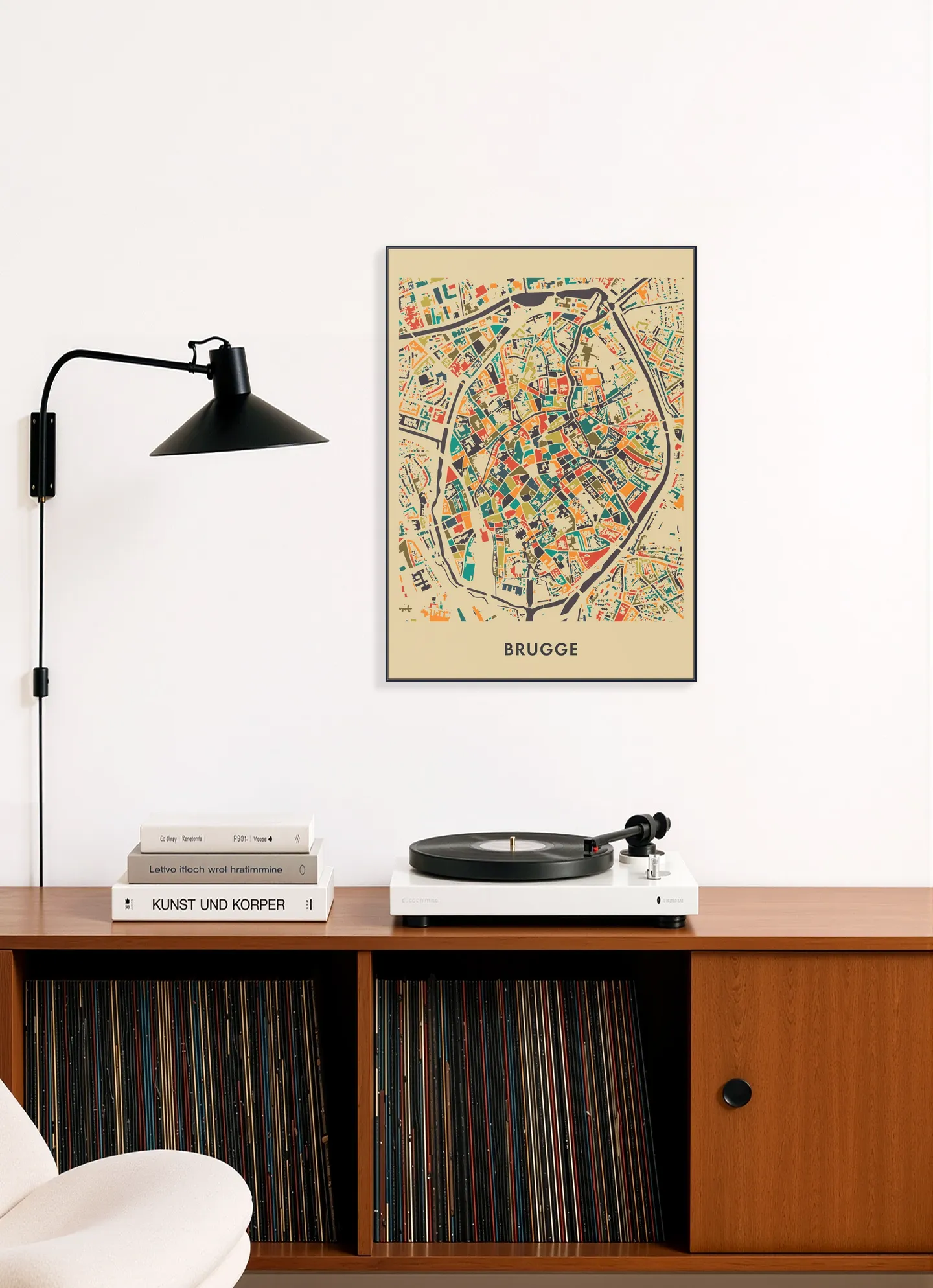 Brugge Mosaic Map