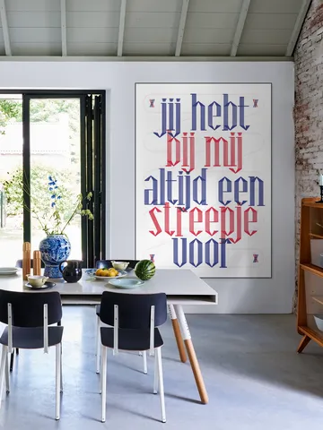 Streepje voor