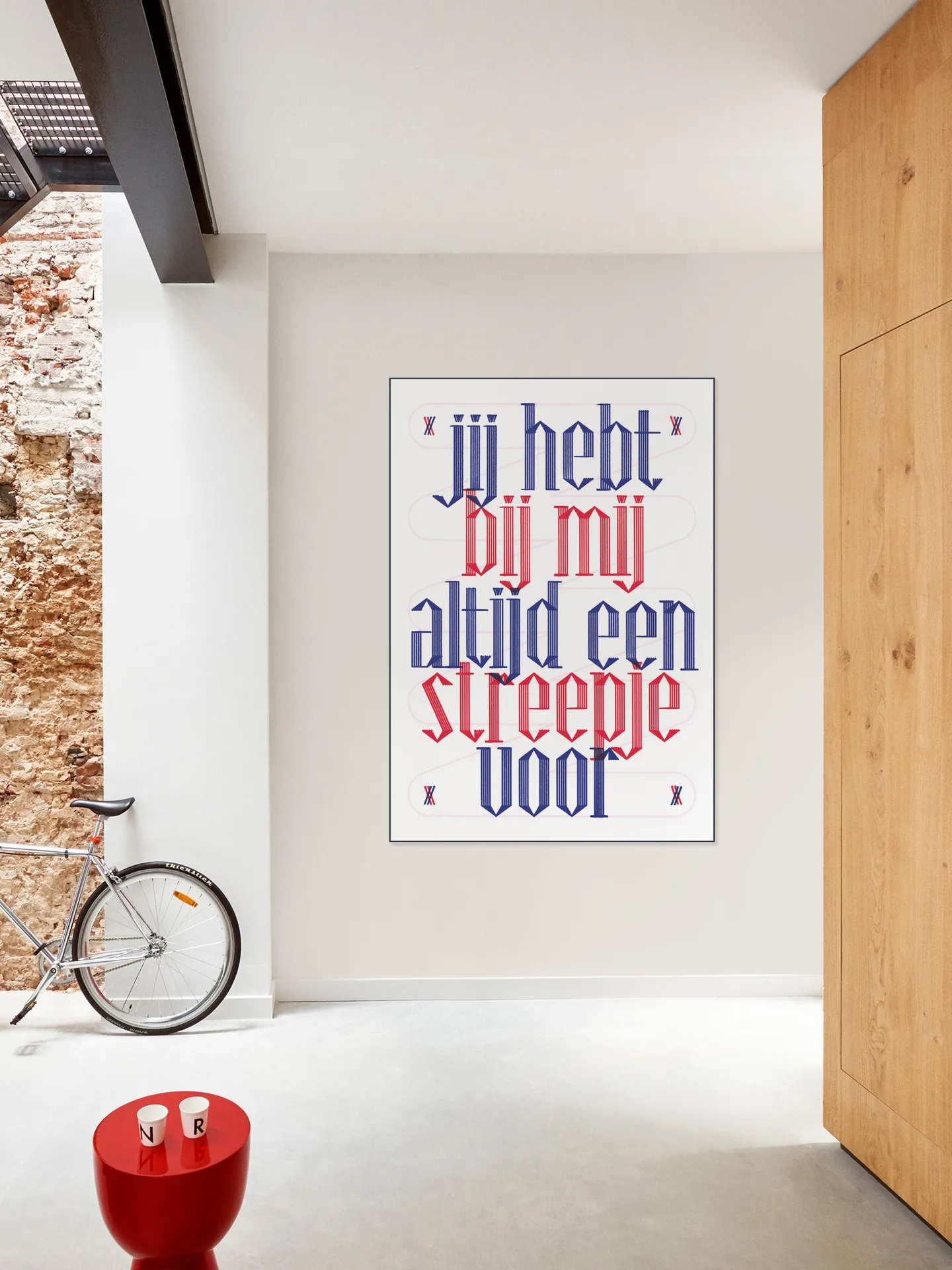 Streepje voor
