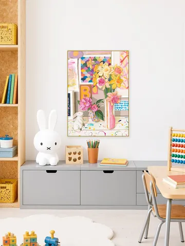 Daffs on Workdesk