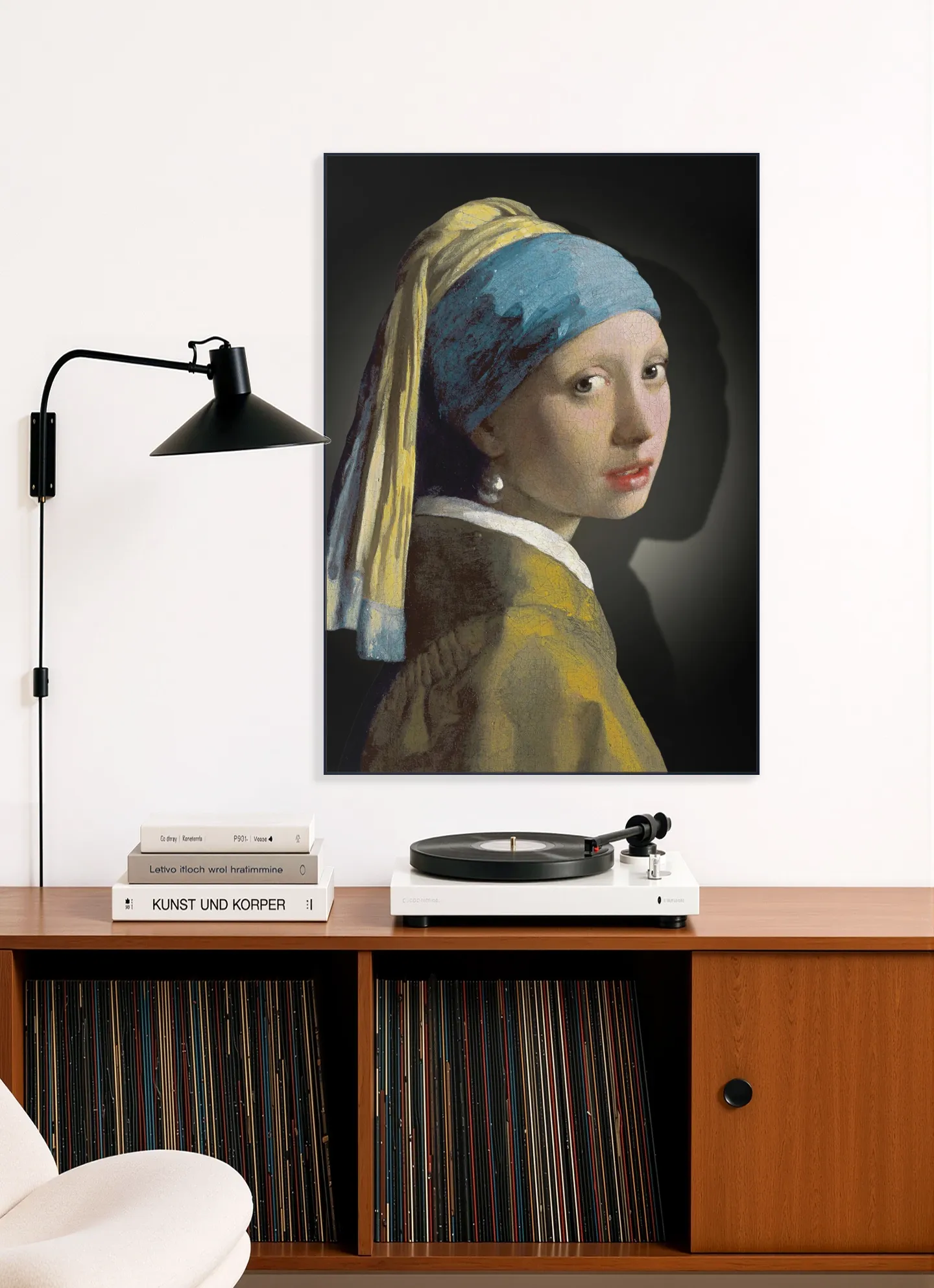 Girl with a Pearl Earring - the simply shaded edition