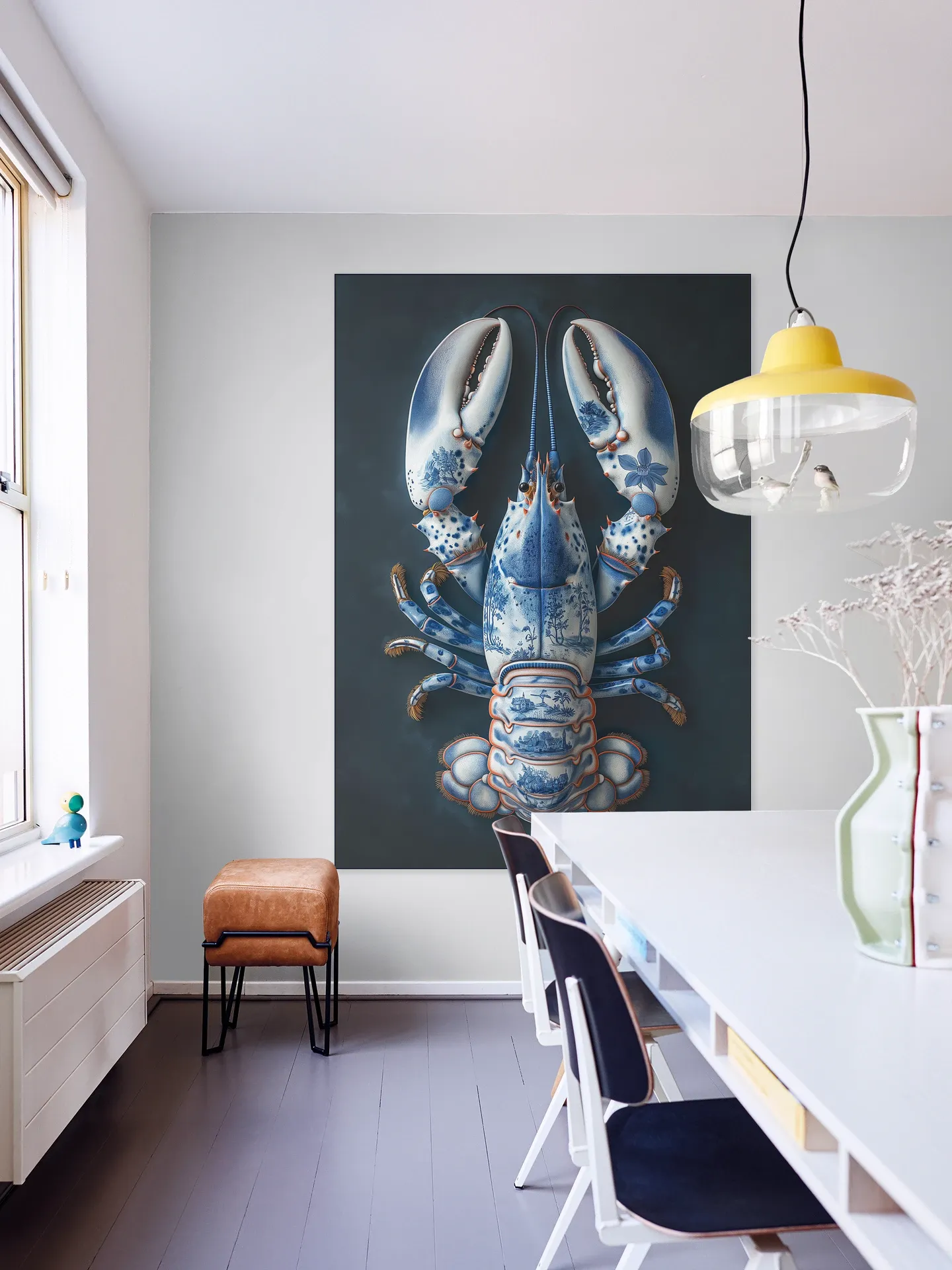 Delft Blue Lobster - Black