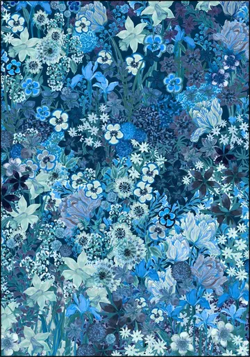 My Dream Garden Royal Blue