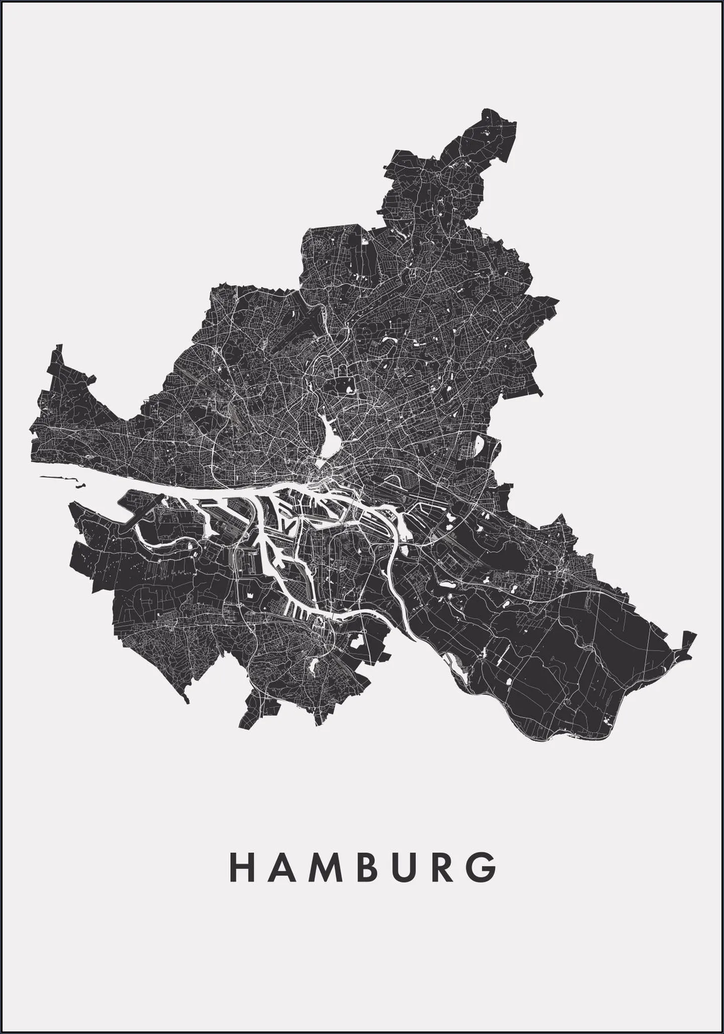 Hamburg City Map