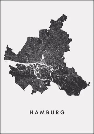 Hamburg City Map