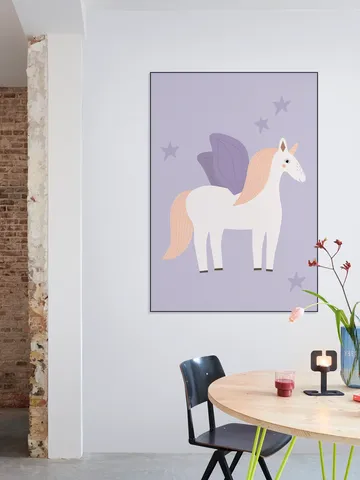 Winged Unicorn Lilac