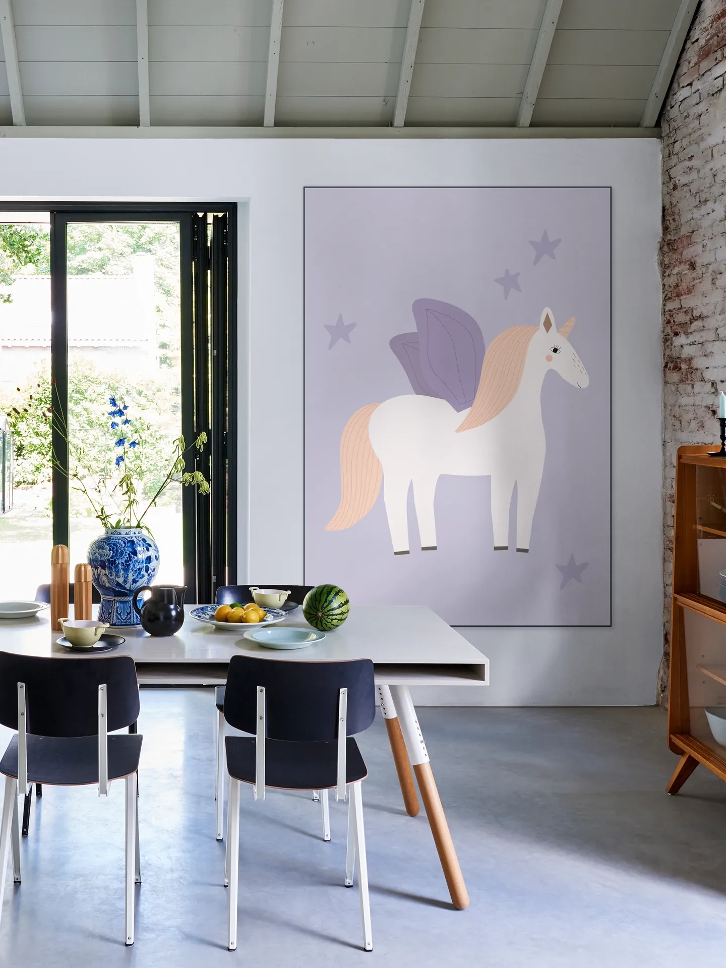 Winged Unicorn Lilac